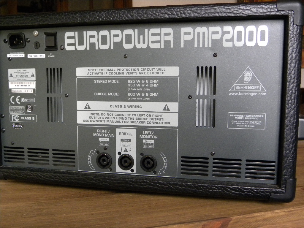 europower pmp2000 how to use